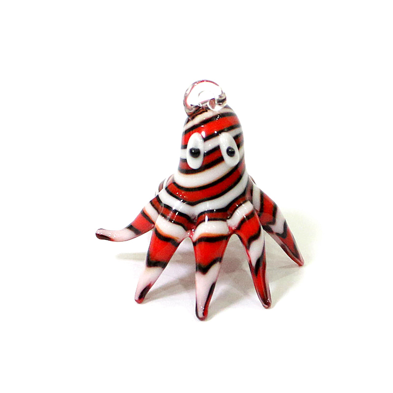 Mini Glass Octopus Pendant Cut - Aquarium Marine Fishes ulasan dan harga