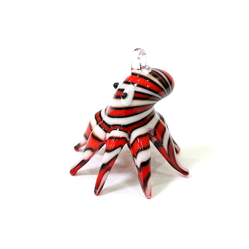 Mini Glass Octopus Pendant Cut - Aquarium Marine Fishes ulasan dan harga
