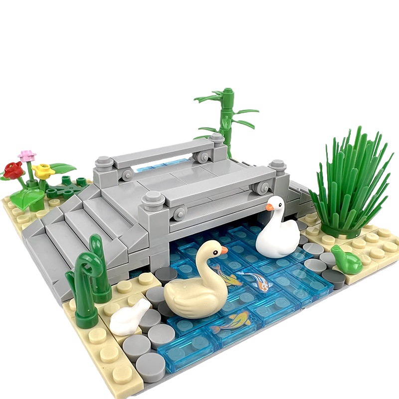 MOC 2025 New 1PCS Printed Zoo  - Marine Zoo ulasan dan harga