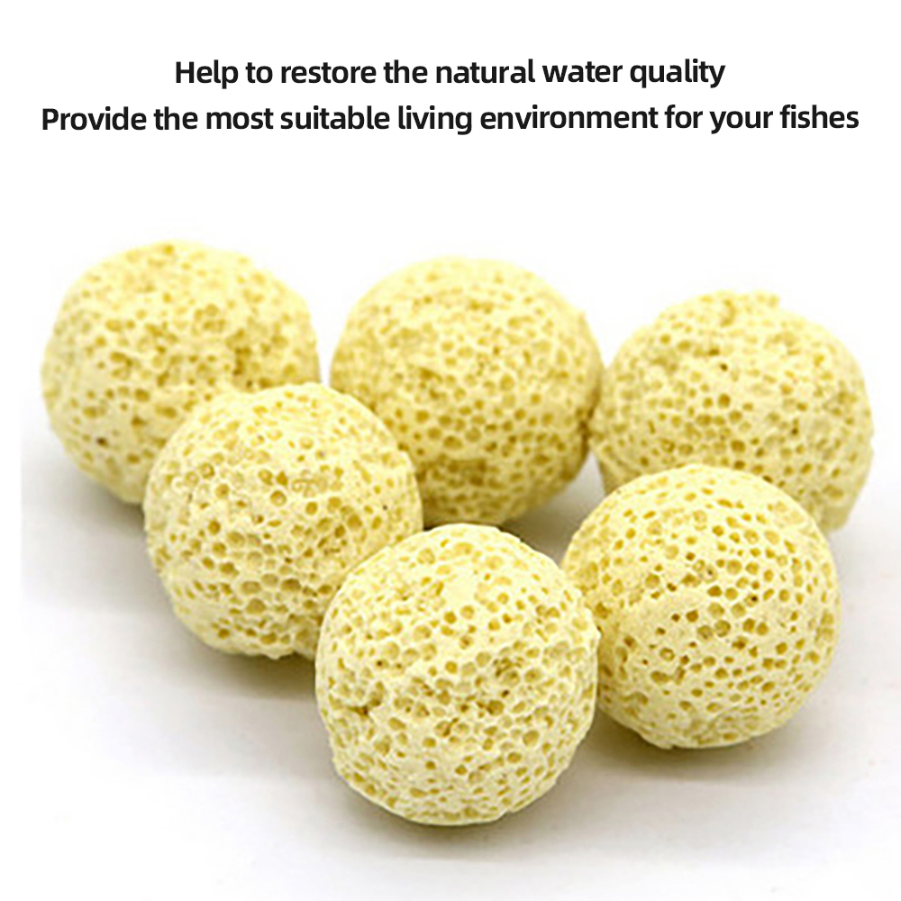 20/50/100 PCS Aquarium Filter  - Marine Aquarium Filter Media ulasan dan harga