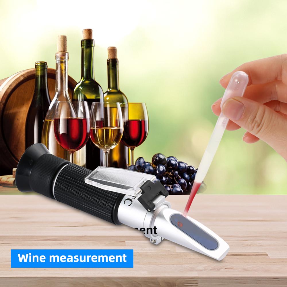 0-40% Brix 0-25% Alcohol Grape - Marine Aquarium Refractometer ulasan dan harga