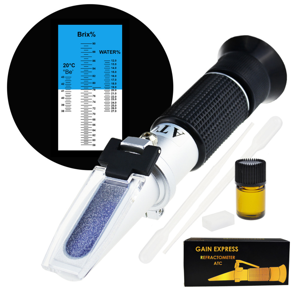 3-in-1 Honey Refractometer Bri - Marine Aquarium Refractometer ulasan dan harga