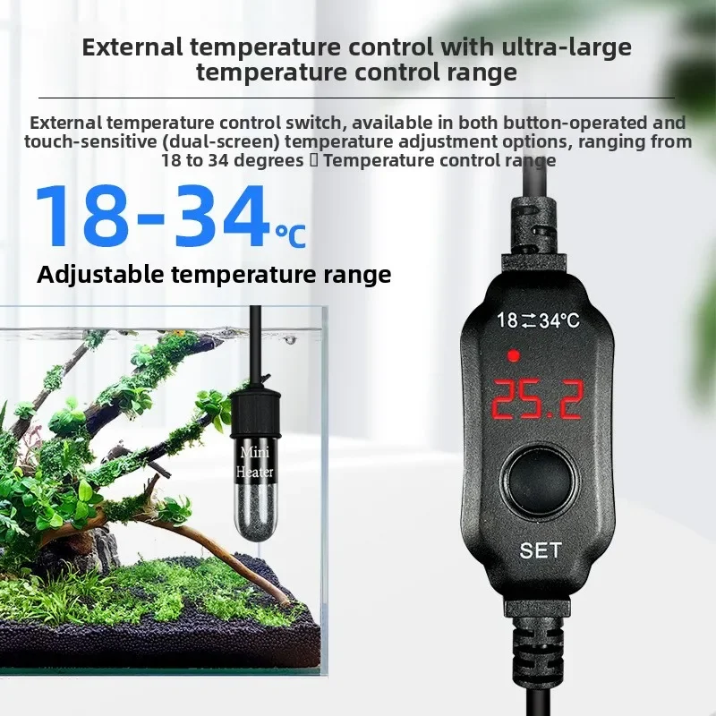 Universal Mini Aquarium Heatin - Marine Aquarium Nano ulasan dan harga