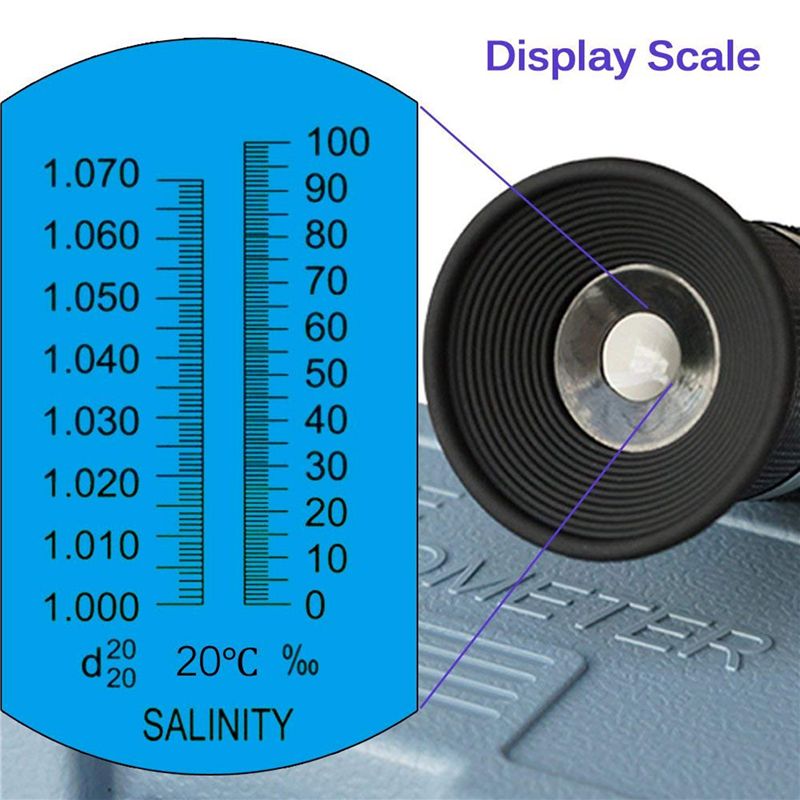 2X Salinity Refractometer For  - Marine Aquarium Refractometer ulasan dan harga