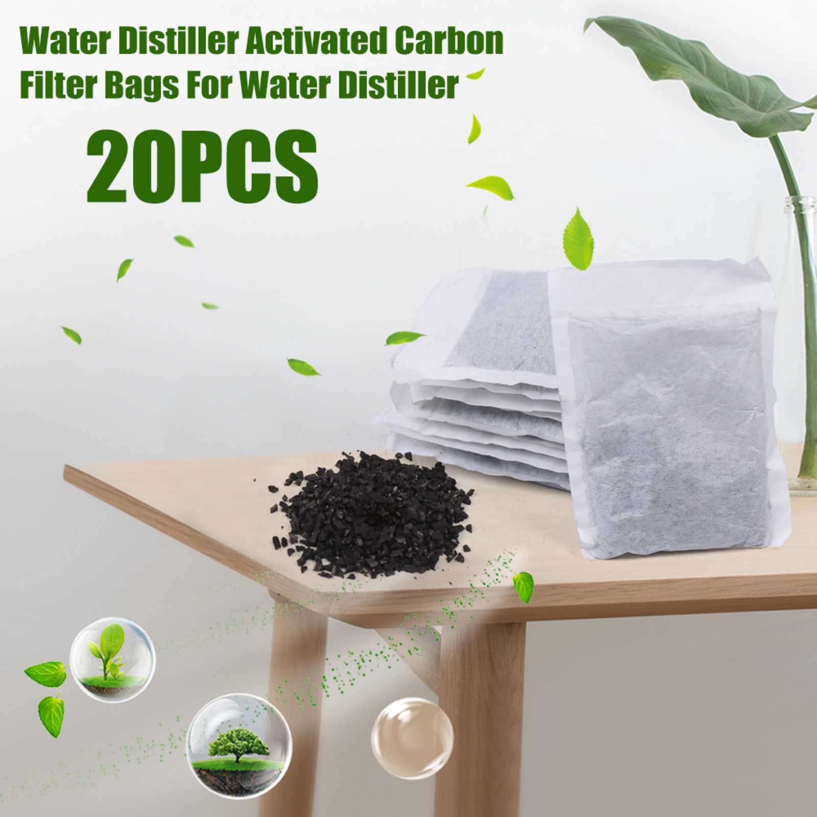 20 Pcs Activated Carbon Filter - Activated Carbon Bag ulasan dan harga