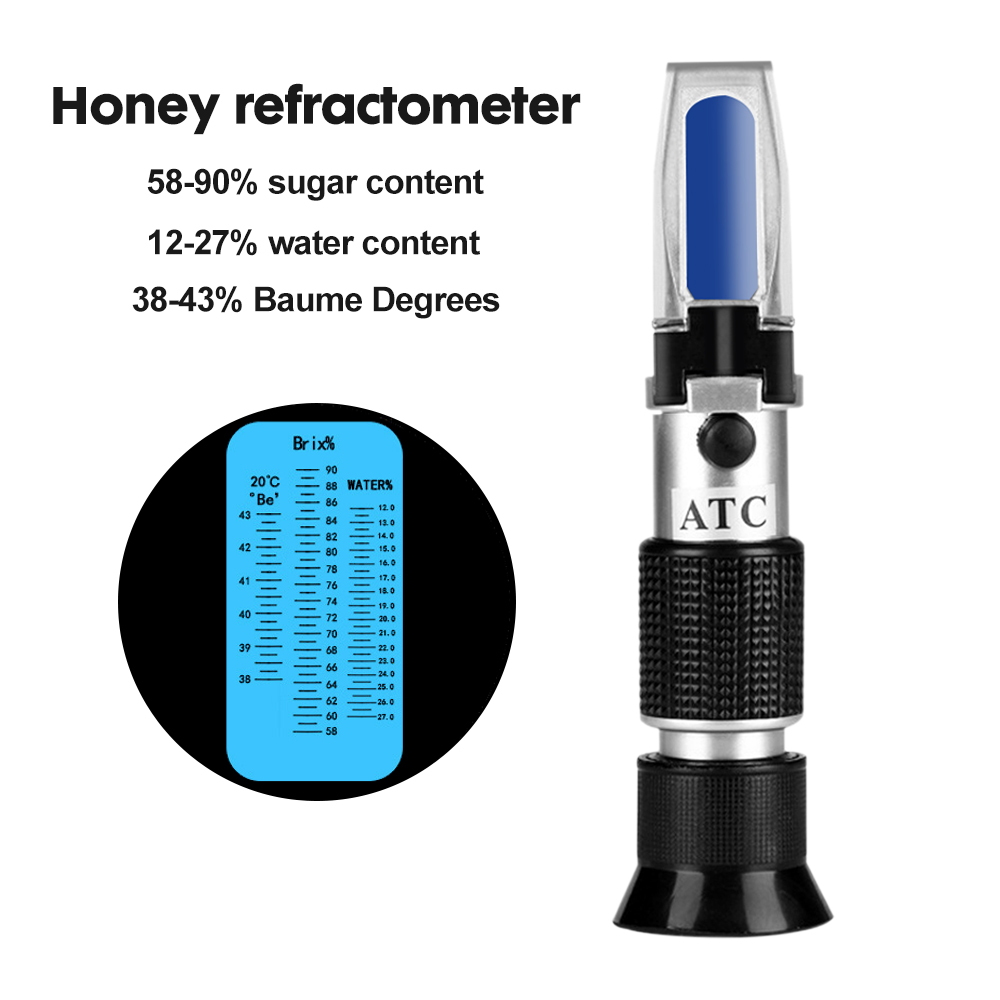 3 in 1 Handheld Honey Refracto - Marine Aquarium Refractometer ulasan dan harga