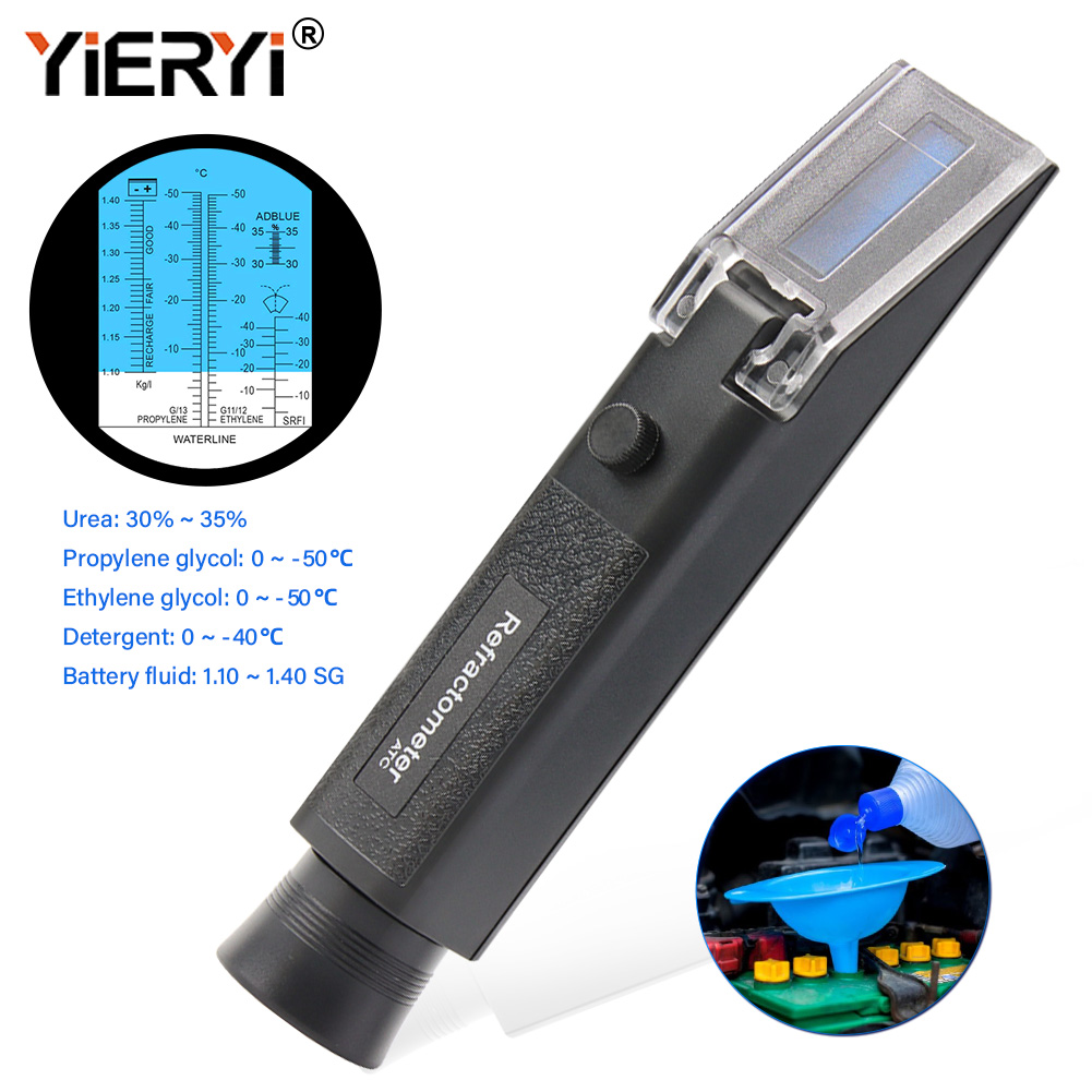 Yieryi 4-In-1 Antifreeze Refra - Marine Aquarium Refractometer ulasan dan harga