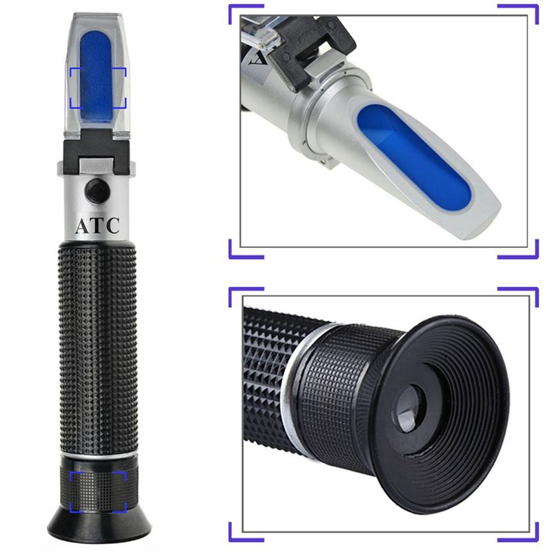 A84E-2X Salinity Refractometer - Marine Aquarium Refractometer ulasan dan harga