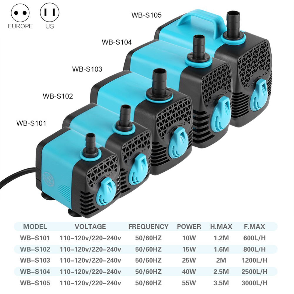 220V Ultra Quiet Submersible W - Marine Aquarium Nano ulasan dan harga