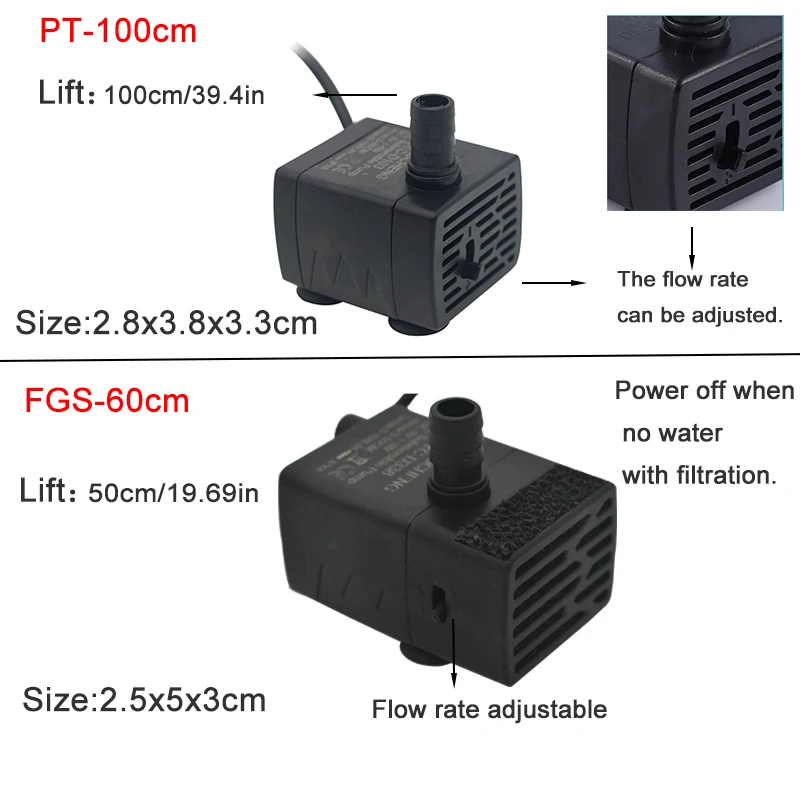 USB Aquarium Submersible Water - Marine Aquarium Nano ulasan dan harga