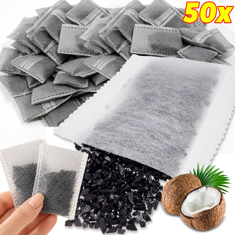 5/50x Activated Carbon Bags Na - Activated Carbon Bag ulasan dan harga