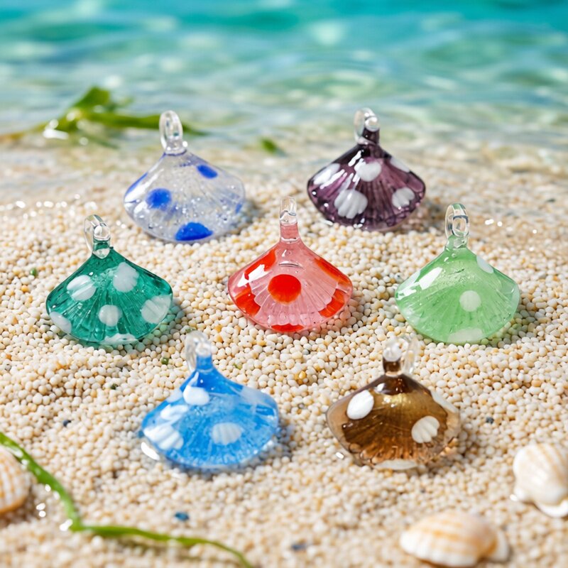 Colorful Mini Sea Shell Charm  - Marine Aquarium & Regional Centre Reviews ulasan dan harga