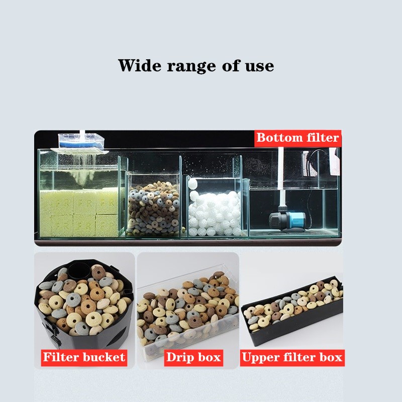 20/50pcs Aquarium Ceramic Filt - Marine Aquarium Filter Media ulasan dan harga
