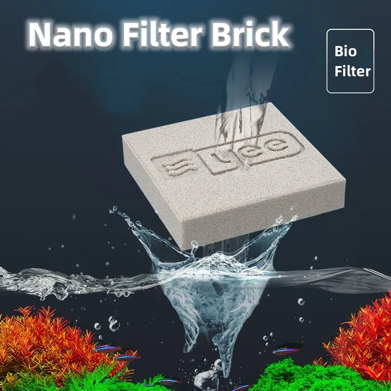 1/2pcs Fish Tank Nano Ceramic  - Marine Aquarium Filter Media ulasan dan harga