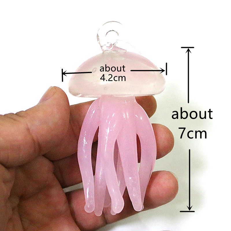 Pink Jellyfish Glass Pendant C - Marine Aquarium & Regional Centre Reviews ulasan dan harga