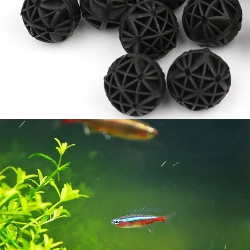 20Pcs 16mm Aquarium Filter Bio - Marine Aquarium Filter Media ulasan dan harga