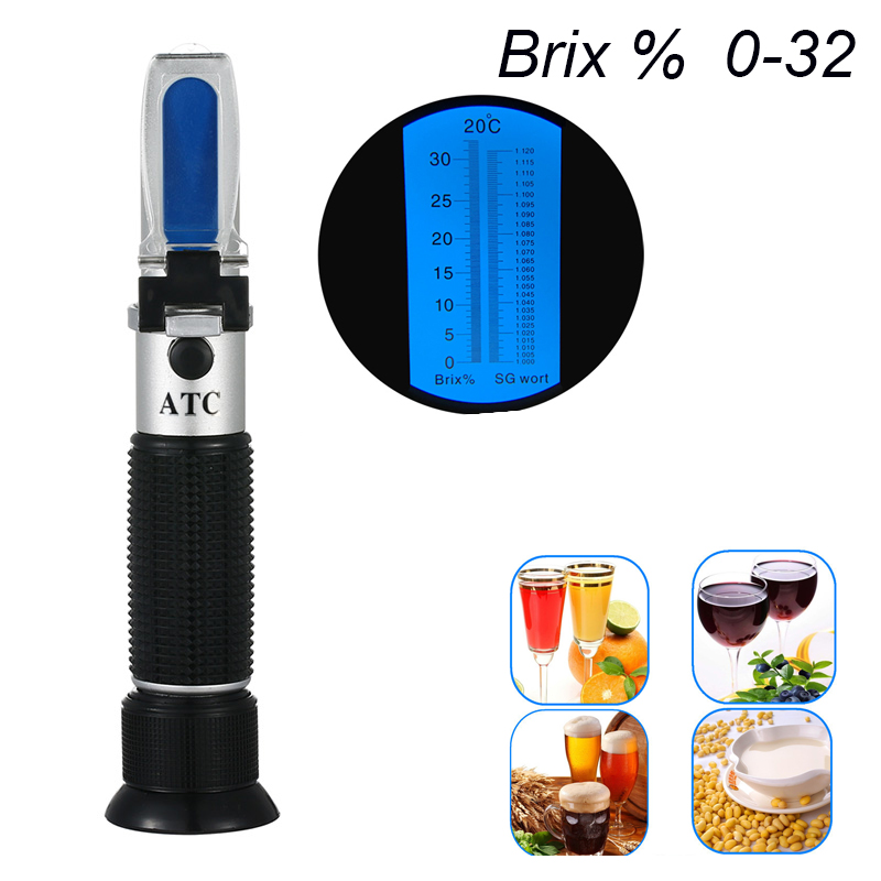 Handheld Beer Brix Refractomet - Marine Aquarium Refractometer ulasan dan harga